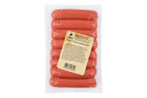 Сосиски Підкопчені з яловичиною Ранчо 1с в/у 0.26кг