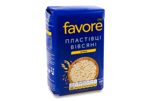Пластівці Favore вівсяні цільні