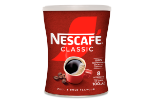 Кофе растворимый гранулированный Classic Nescafe ж/б 100г