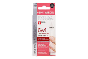 Сироватка д/нігтів Nail Therapy Professional 6в1 Care&Colour French 8мл Eveline