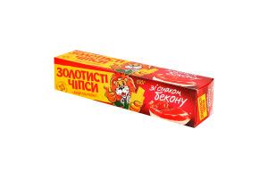 Чипсы картофельные со вкусом бекона Золотисті к/у 100г