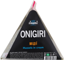 Сэндвич рисовый Онигири с мидиями Risumi м/у 110г