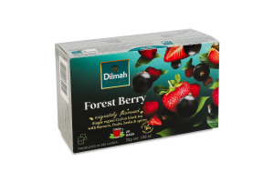 Чай черный цейлонский мелкий со вкусом лесных ягод с фруктами, травами и пряностями Forest berry Dilmah к/у 20х1.5г