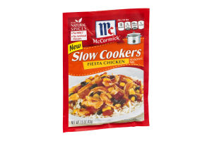 McCormick Slow Cookers Fiesta Chicken Seasoning Mix