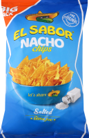 Чипси начос солоні El Sabor 180г