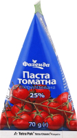 Паста томатна 25% стерилізована Фазенда в/с т/п 70г