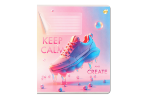 Тетрадь 36л линия картонная обл.полноцв