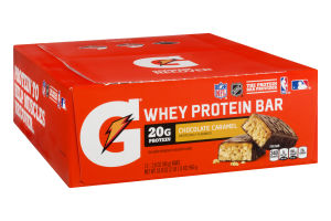 Gatorade Whey Protein Bar Chocolate Caramel - 12 CT