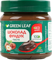 Паста шоколадно-фундучная с подсластителем Green Leaf с/б 200г