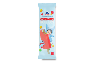 Морозиво пломбір ескімо Bubbles Ескімос Rud м/у 70г