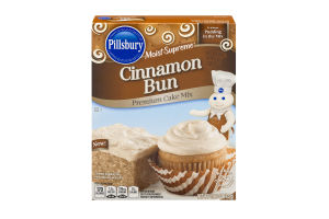 Pillsbury Moist Supreme Premium Cake Mix Cinnamon Bun