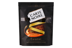 Кофе натуральный растворимый сублимированный со вкусом карамели Carte Noire д/п 120г