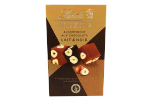 Цукерки Lindt Nuxor з цільним фундуком асорті