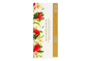 Чай зеленый байховый с ароматом клубники и базилика с натуральным подсластителем Клубничное игристое Graff к/у 20х1.5г