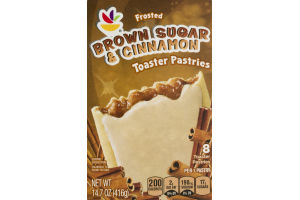 Ahold Frosted Toaster Pastries Brown Sugar & Cinnamon - 8 CT