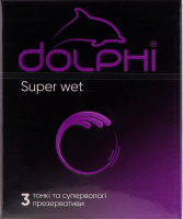 Презервативи Супер Вет 3шт Долфі