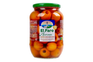 Оливки зелені без кісточок сорту Гордал El Faro c/б 800г