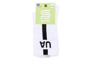Шкарпетки підл Premier socks Економ UA біл р.22-24