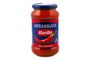 Соус томатный с острым перцем Arrabbiata Barilla с/б 400г