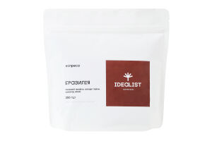 Кофе жареный в зернах Бразилия Idealist Coffee&Co. д/п 250г