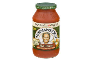 Newman's Own Pasta Sauce Five Cheese