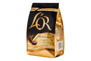 Кофе натуральный жареный в зернах Classique L'OR м/у 200г