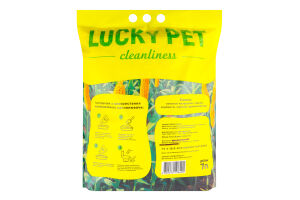 Наповнювач д/котячого туалету кукурудзяний 7л Lucky Pet