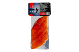 Семга нарезка Хіт продукт х/к 1с в/у 90г