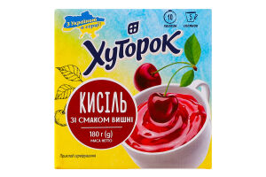 Кисель со вкусом вишни Хуторок м/у 180г
