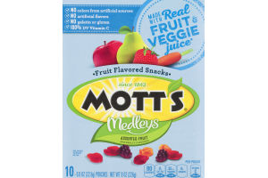 Mott's Medleys Assorted Fruit Snacks - 10 CT