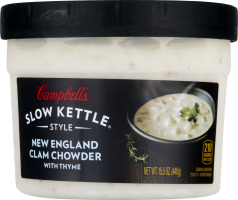 Campbell's Slow Kettle Style Soup New England Clam Chowder With Thyme