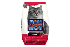 Корм сухий для котів Мікс Пан Кот м/у 10кг