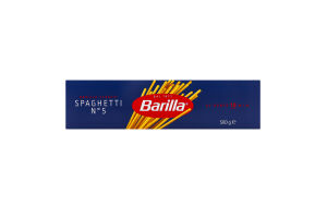 Вироби макаронні з твердих сортів пшениці Спагетті №5 Barilla к/у 500г