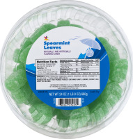 Ahold Flavored Candy Spearmint Leaves