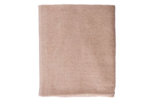 Рушник бежевий махровий велюр 50*90см 500г/м2 GM Textile