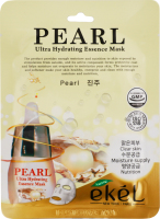 Маска д/обличчя д/вирівнювання тону шкіри з перлинним екстрактом тканинна 25мл Екель