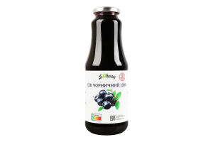 Сік натуральний пастеризований чорничний LiQberry с/пл 1кг
