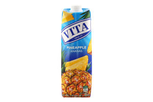 Нектар неосветленный пастеризованный Pineapple Vita т/п 1л