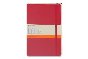 Записник Moleskine Classic лінія великий червоний