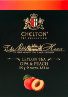 Чай чорний з персиком OPA Благородний будинок Chelton в/с к/у 100г