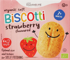 Печиво Little Toothsome з полуницею дит органічне