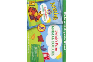 Annie's Homegrown Bernie's Farm Animal Cookies - 6 CT