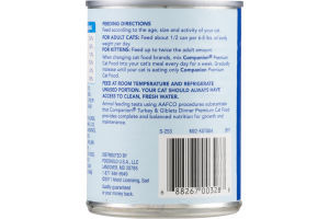 Companion Premium Cat Food Turkey & Giblets Dinner