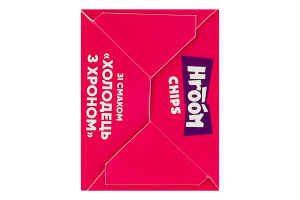 Чипсы картофельные пластинки Холодец с хреном Hroom к/у 50г