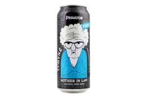 Пиво PRIMATOR Mother in law 0,5л б/а 0,5% з/б И517 (Чехія)