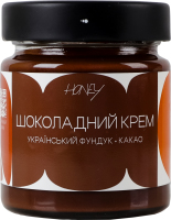 Крем шоколадний Український фундук-какао Honey с/б 200г