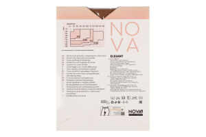 Колготки жіночі Nova Elegant 40 бежевий р.4