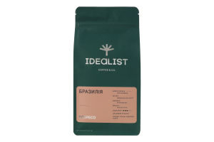 Кава смажена в зернах Бразилія Idealist Coffee&Co. д/п 250г