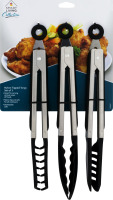 Smart Living Nylon Tipped Tongs - 3 CT
