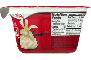 Yoplait Whips Greek 2% Milkfat Low Fat Yogurt Mousse Vanilla Cream